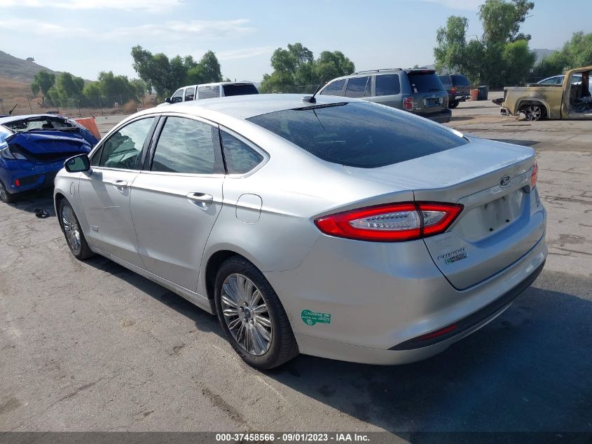 2014 FORD FUSION ENERGI SE LUXURY - 3FA6P0PU2ER203550