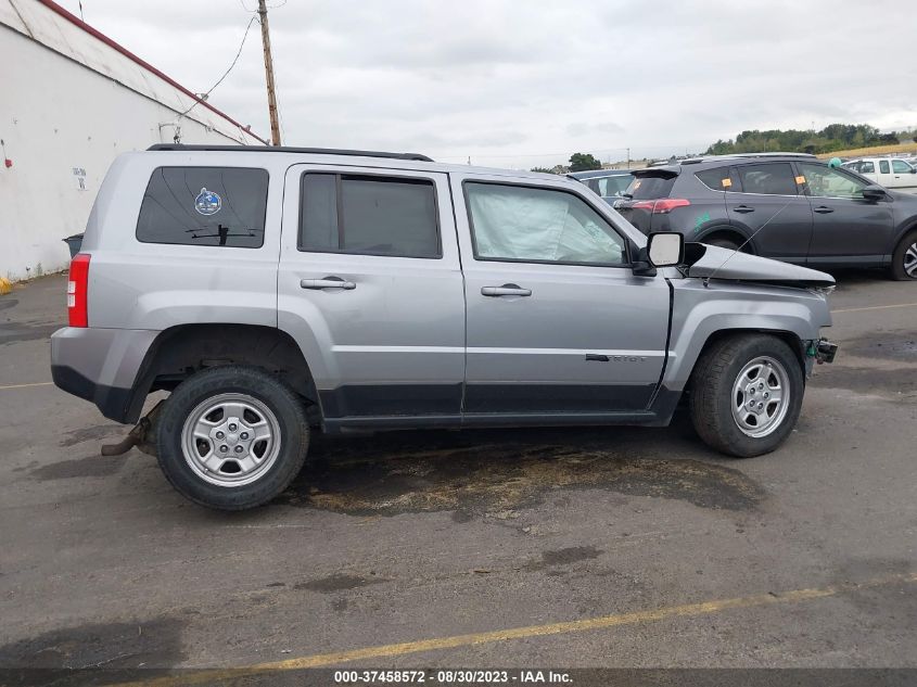 2017 JEEP PATRIOT SPORT - 1C4NJRBB2HD204373