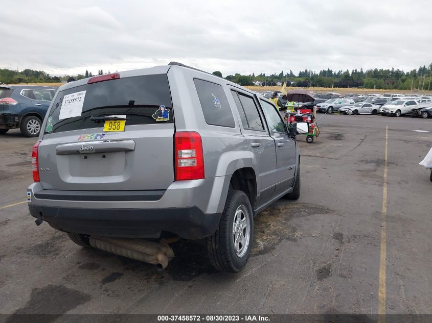 2017 JEEP PATRIOT SPORT - 1C4NJRBB2HD204373