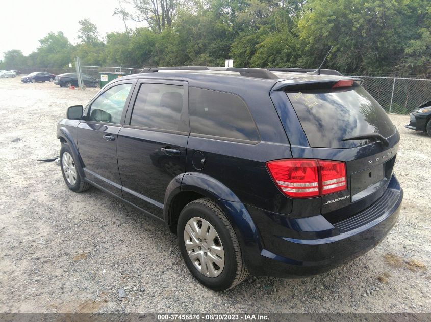 2017 DODGE JOURNEY SE - 3C4PDCABXHT707545
