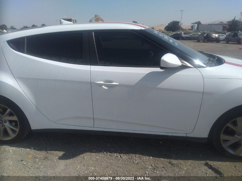 2017 HYUNDAI VELOSTER - KMHTC6AD1HU311297
