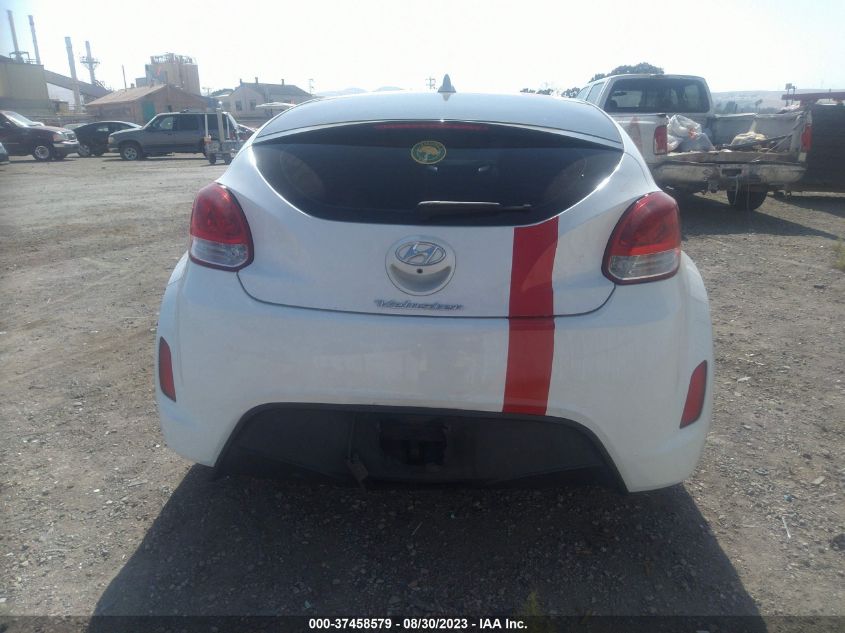 2017 HYUNDAI VELOSTER - KMHTC6AD1HU311297