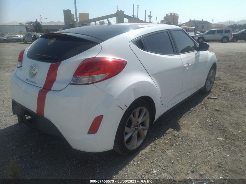 2017 HYUNDAI VELOSTER - KMHTC6AD1HU311297