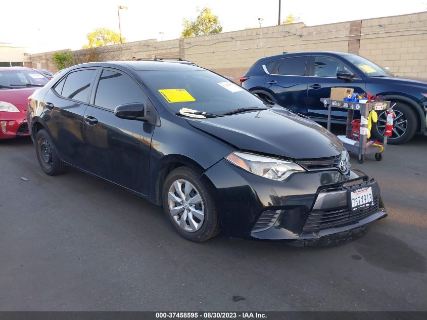 2016 TOYOTA COROLLA L/LE/S/S PLUS/LE PLUS - 5YFBURHE3GP484098