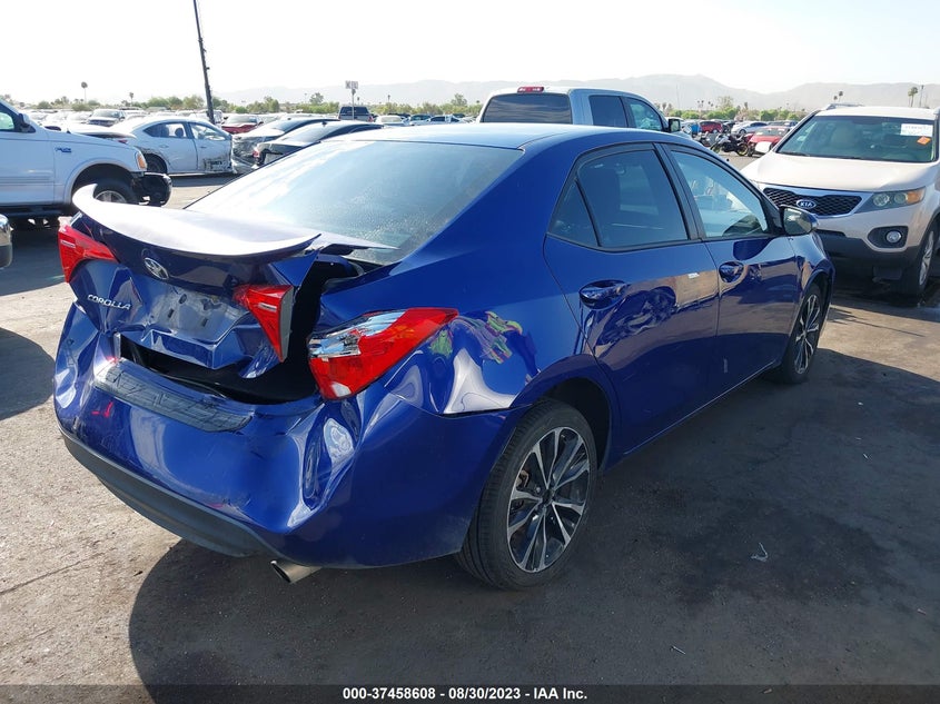VIN 2T1BURHE2JC115501 2018 TOYOTA COROLLA L/LE/XLE/SE/XSE