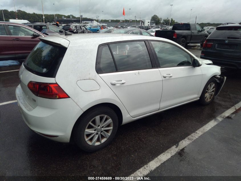 2016 VOLKSWAGEN GOLF S - 3VW117AU3GM060113