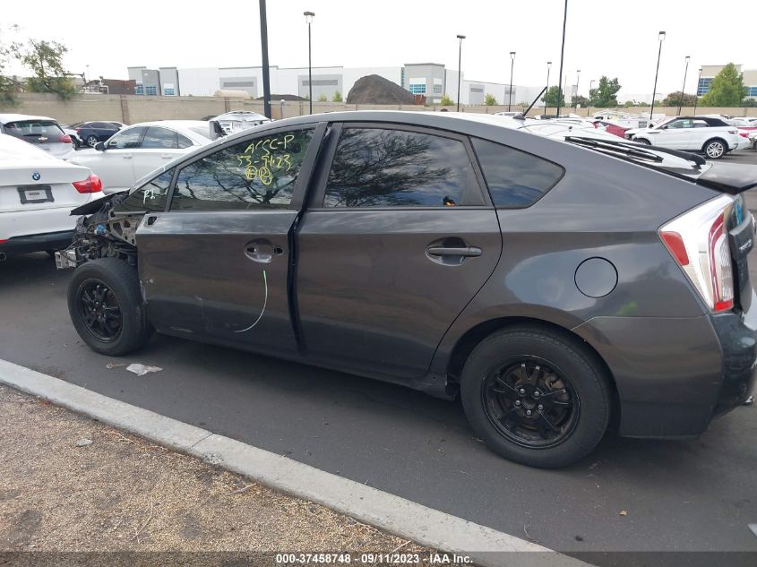 2013 TOYOTA PRIUS - JTDKN3DU3D1650210