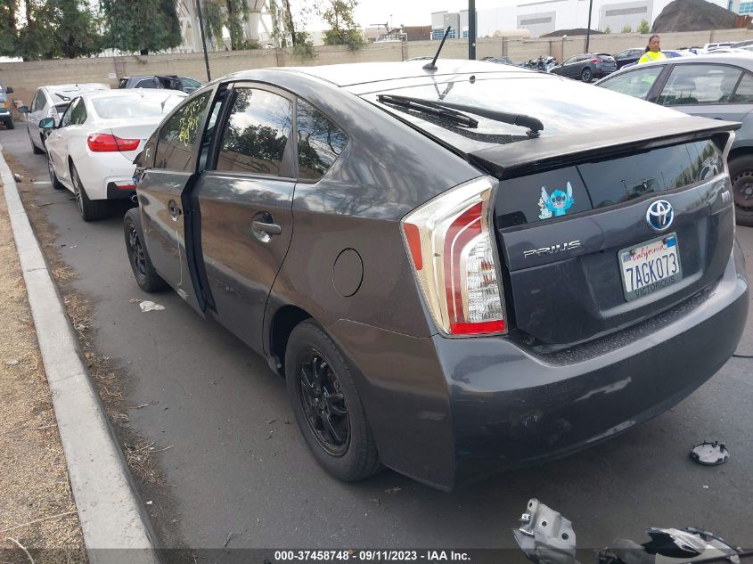 2013 TOYOTA PRIUS - JTDKN3DU3D1650210