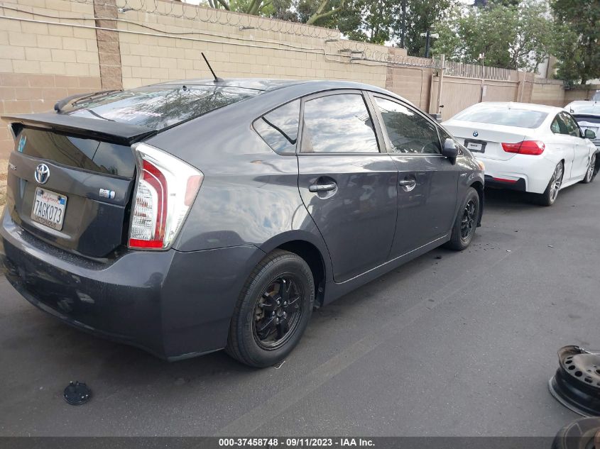 2013 TOYOTA PRIUS - JTDKN3DU3D1650210