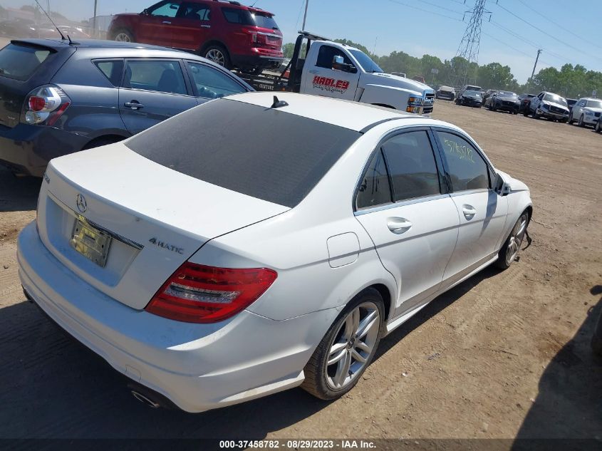 2013 MERCEDES-BENZ C-CLASS C 300 - WDDGF8AB6DR281630