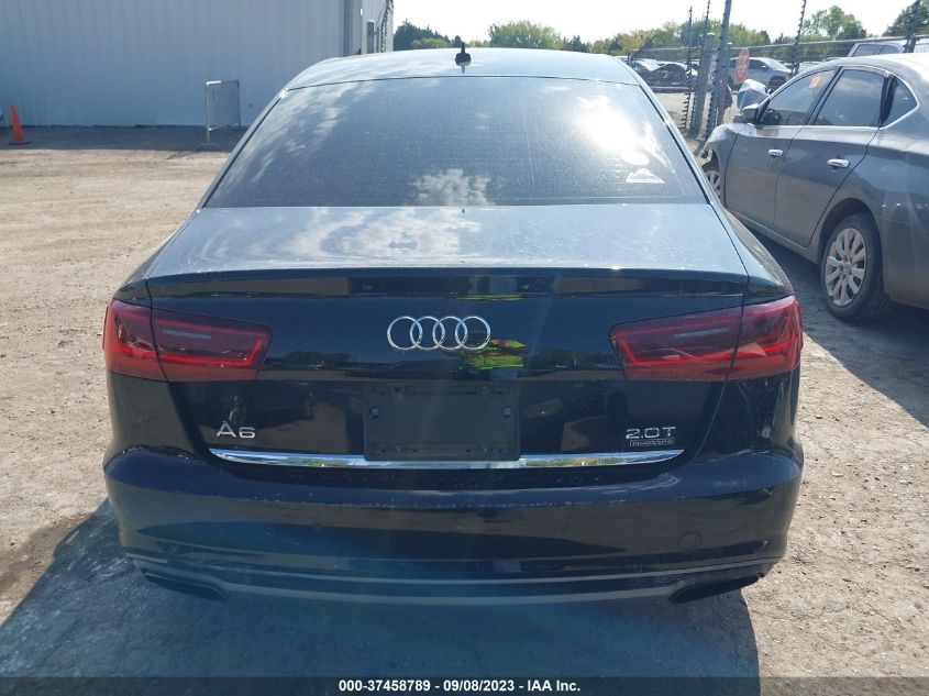 2016 AUDI A6 PREMIUM PLUS - WAUGFAFC0GN086179