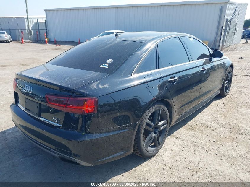 2016 AUDI A6 PREMIUM PLUS - WAUGFAFC0GN086179