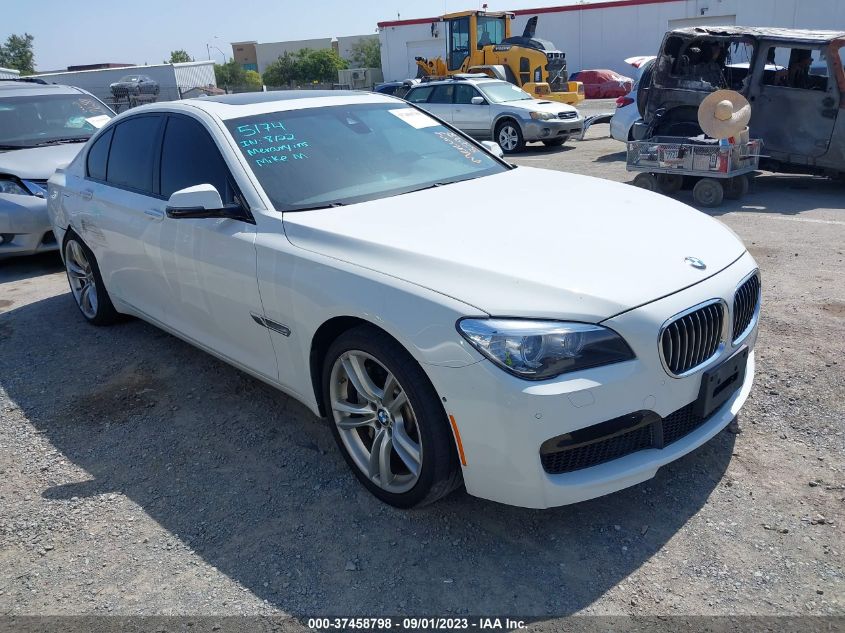 2013 BMW 7 SERIES 750I - WBAYA8C57DC996808