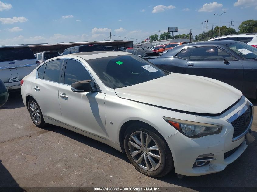 2015 INFINITI Q50 PREMIUM/SPORT - JN1BV7AP8FM357610