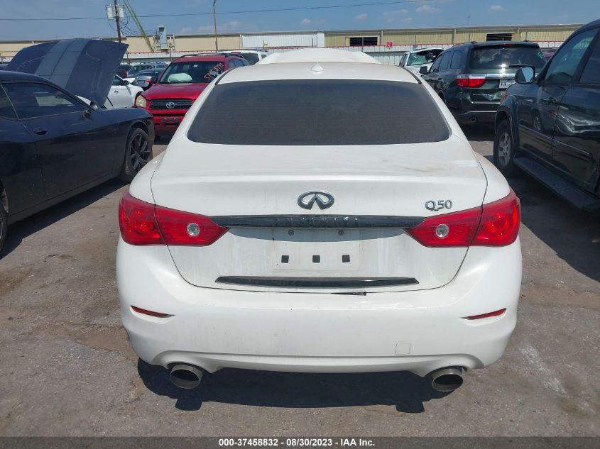 2015 INFINITI Q50 PREMIUM/SPORT - JN1BV7AP8FM357610