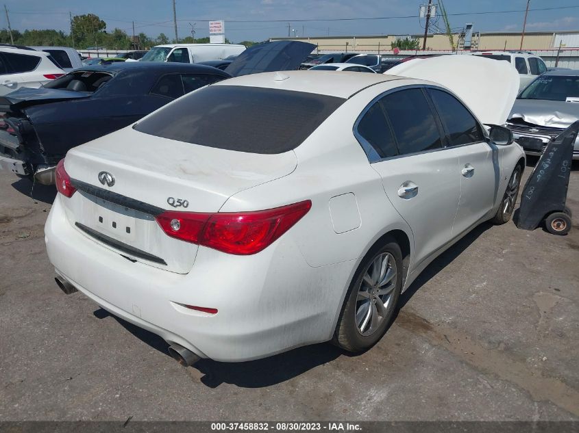 2015 INFINITI Q50 PREMIUM/SPORT - JN1BV7AP8FM357610