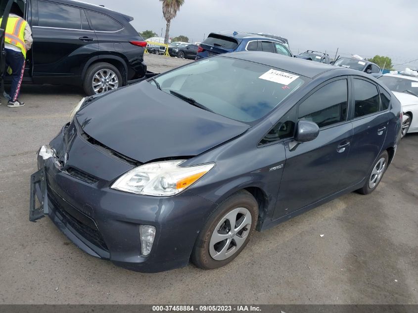 2015 TOYOTA PRIUS FOUR - JTDKN3DU8F1926898