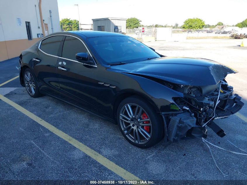 2017 MASERATI GHIBLI S - ZAM57RSA9H1252522