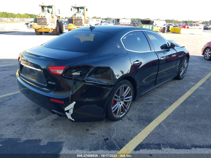 2017 MASERATI GHIBLI S - ZAM57RSA9H1252522