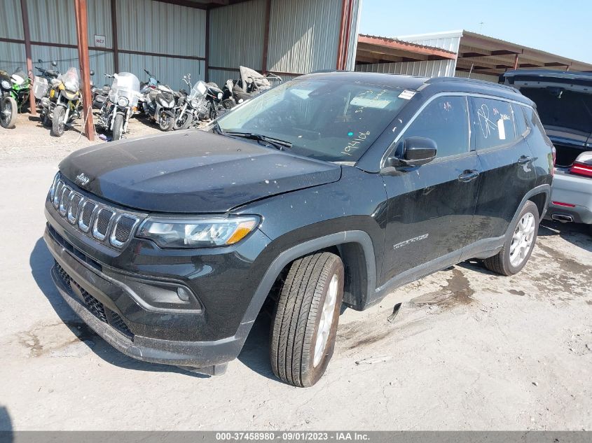 2022 JEEP COMPASS LATITUDE LUX - 3C4NJDFB0NT194106