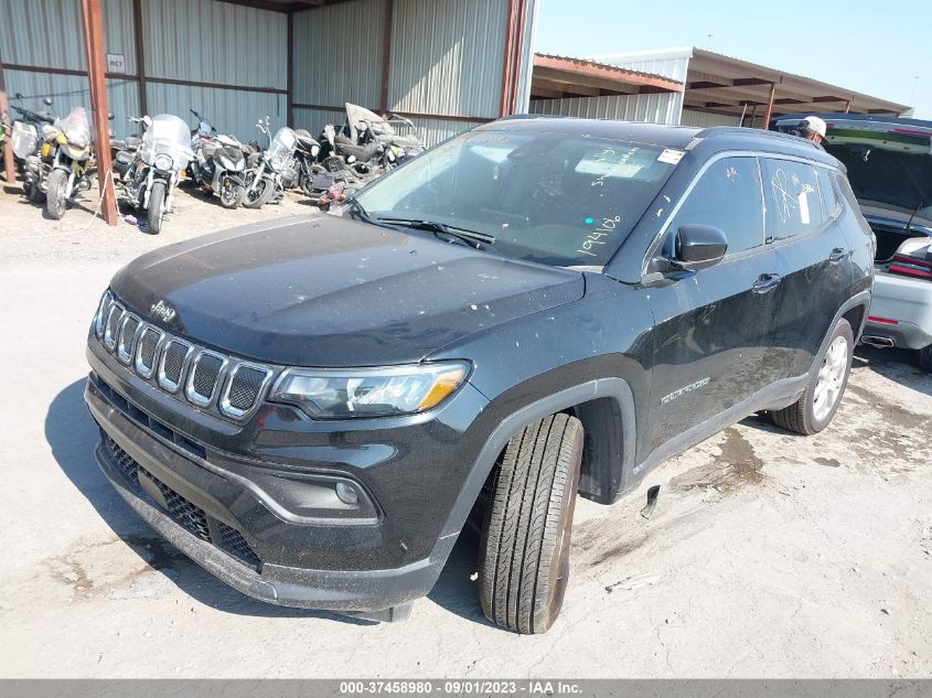 2022 JEEP COMPASS LATITUDE LUX - 3C4NJDFB0NT194106