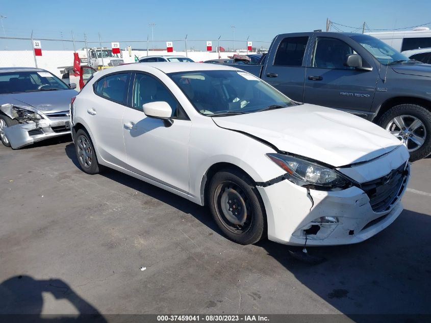 2015 MAZDA MAZDA3 I SPORT - 3MZBM1K72FM150451