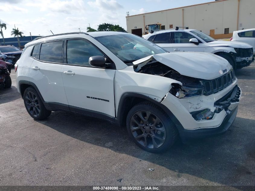 2021 JEEP COMPASS 80TH ANNIVERSARY - 3C4NJCEB3MT581324