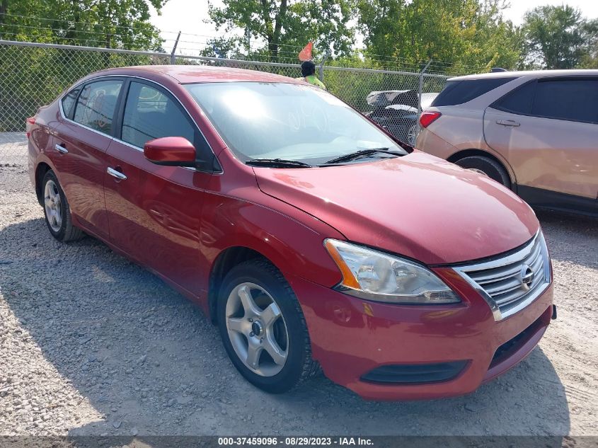 2014 NISSAN SENTRA S - 3N1AB7AP4EL683840