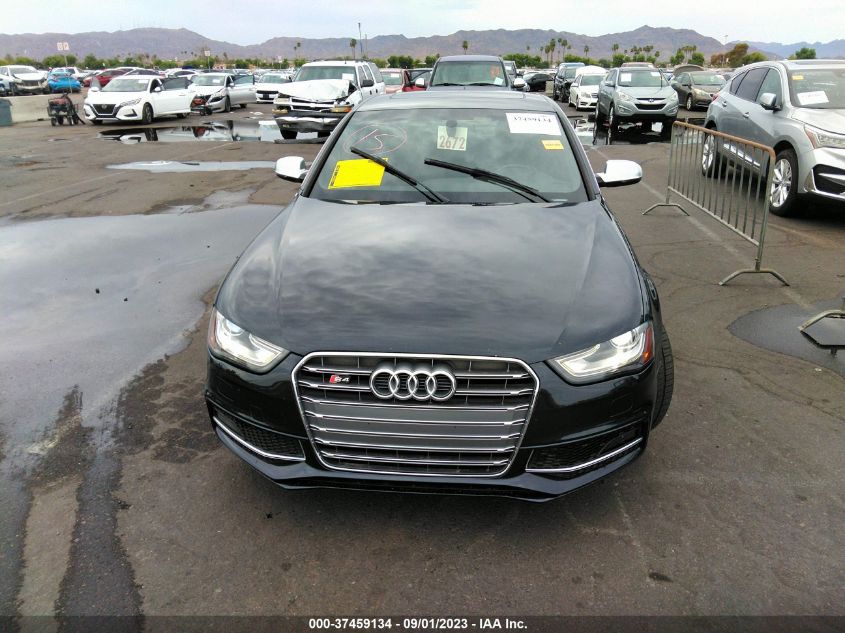 2014 AUDI S4 PREMIUM PLUS WAUBGAFL1EA032109