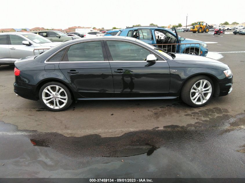 2014 AUDI S4 PREMIUM PLUS WAUBGAFL1EA032109