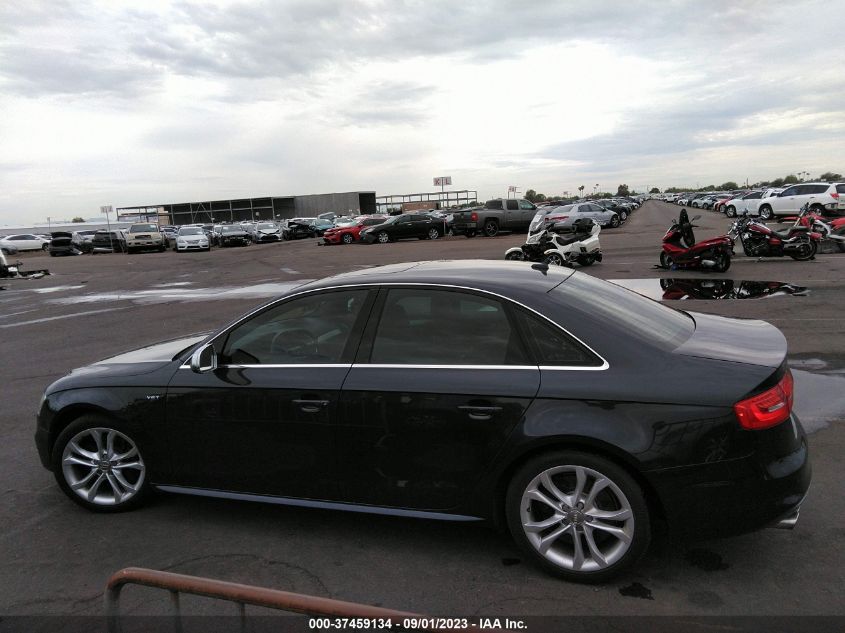 2014 AUDI S4 PREMIUM PLUS WAUBGAFL1EA032109
