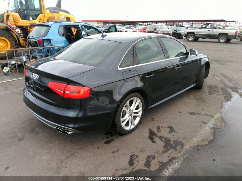 2014 AUDI S4 PREMIUM PLUS WAUBGAFL1EA032109