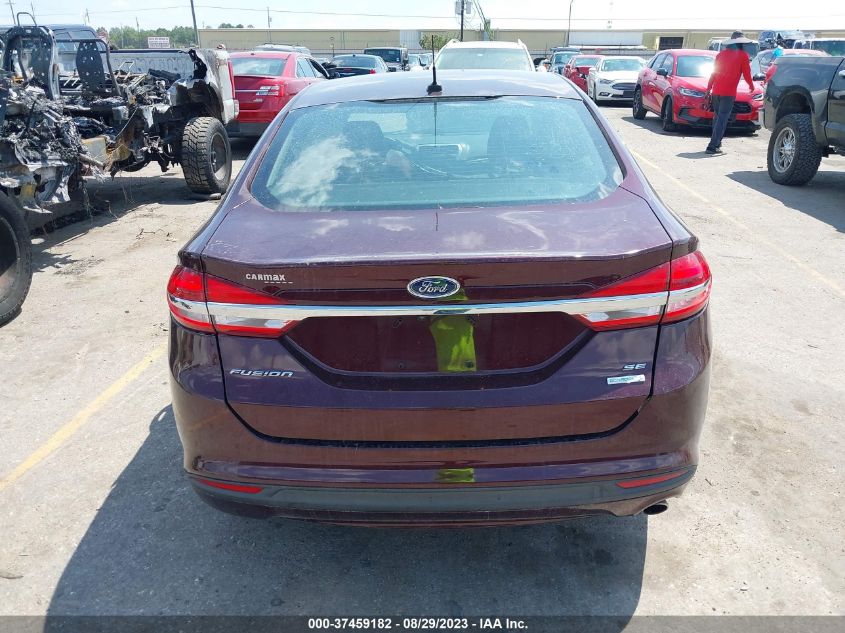 2017 FORD FUSION SE - 3FA6P0HD0HR320370