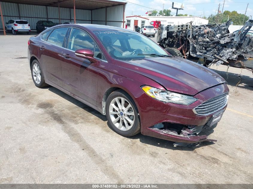 2017 FORD FUSION SE - 3FA6P0HD0HR320370