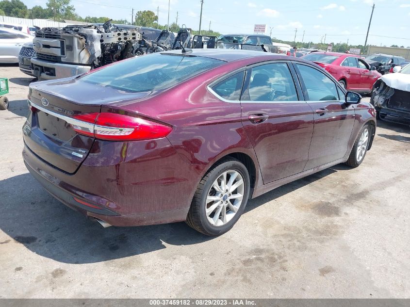 2017 FORD FUSION SE - 3FA6P0HD0HR320370