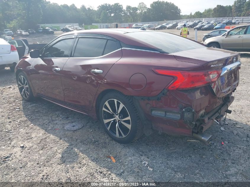 2017 NISSAN MAXIMA PLATINUM - 1N4AA6AP0HC456659