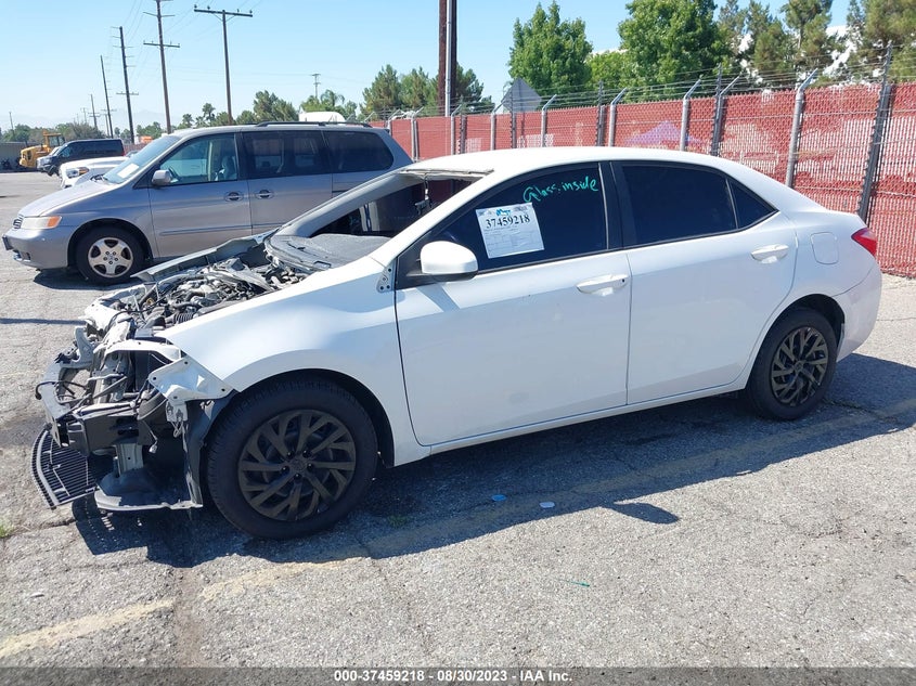 VIN 5YFBURHE1KP906409 2019 TOYOTA COROLLA L/LE/SE/XLE/XSE