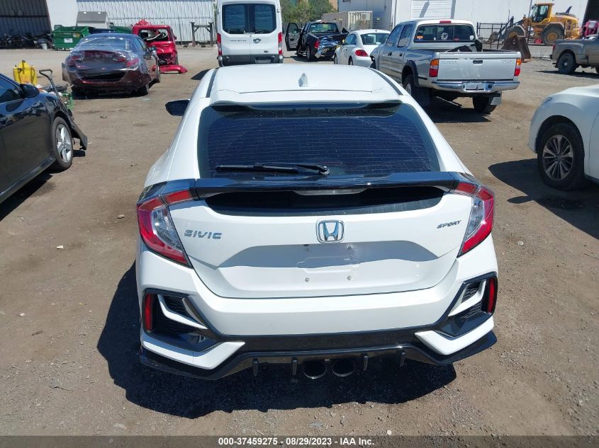 2021 HONDA CIVIC HATCHBACK SPORT - SHHFK7H45MU426616