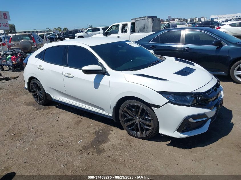 2021 HONDA CIVIC HATCHBACK SPORT - SHHFK7H45MU426616