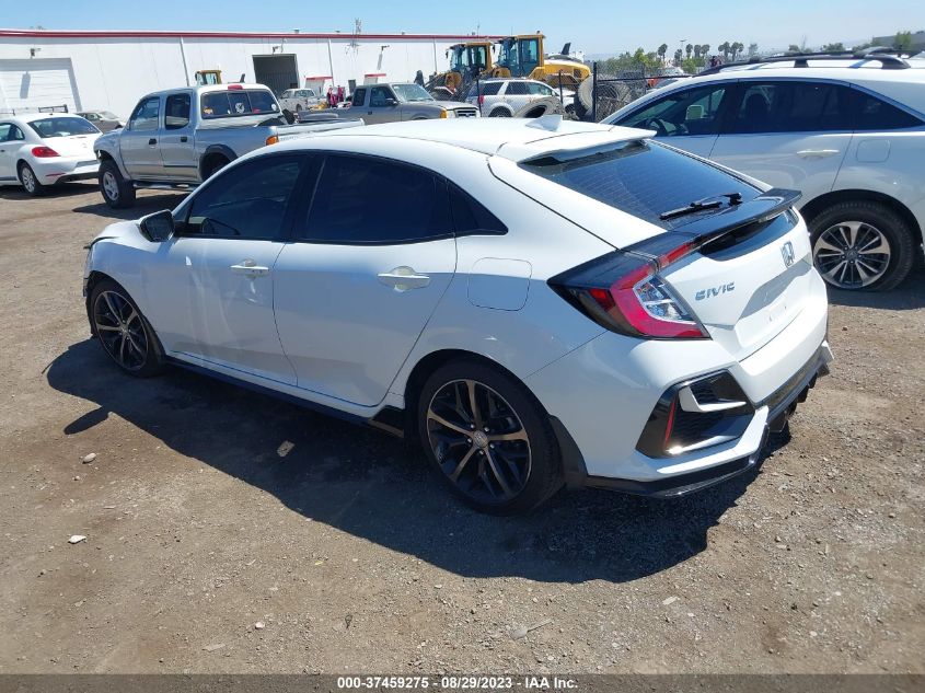 2021 HONDA CIVIC HATCHBACK SPORT - SHHFK7H45MU426616