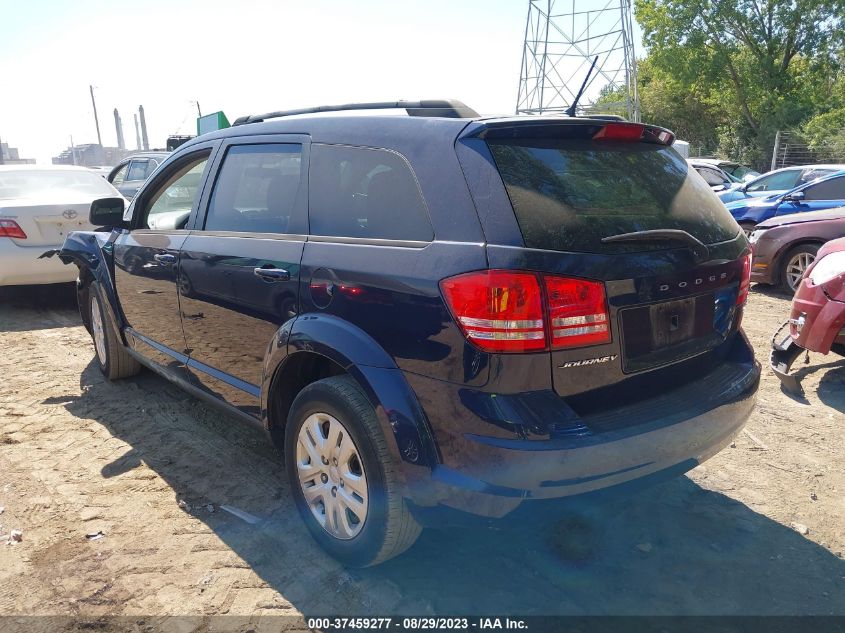 2017 DODGE JOURNEY SE - 3C4PDCAB5HT684045