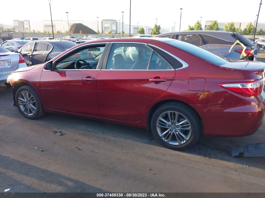 2016 TOYOTA CAMRY XLE/SE/LE/XSE - 4T1BF1FK0GU520185