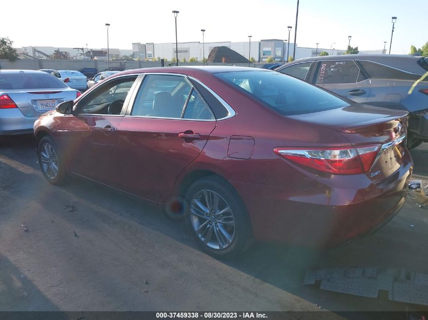 2016 TOYOTA CAMRY XLE/SE/LE/XSE - 4T1BF1FK0GU520185