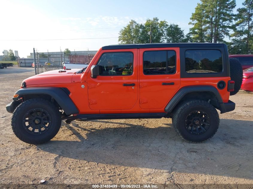 2019 JEEP WRANGLER UNLIMITED SPORT S - 1C4HJXDG2KW557881