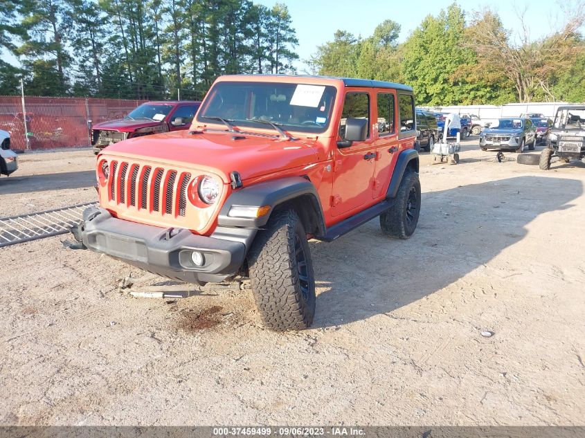 2019 JEEP WRANGLER UNLIMITED SPORT S - 1C4HJXDG2KW557881