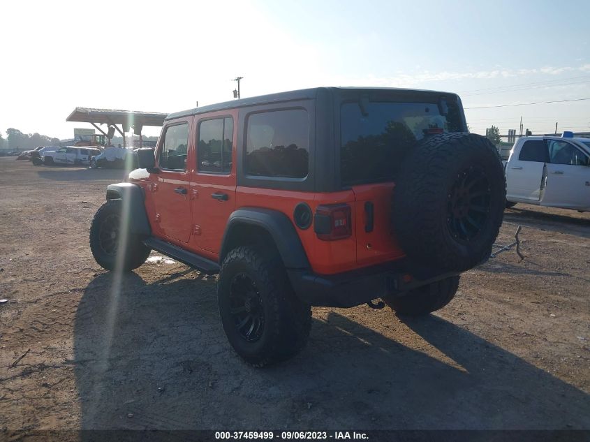 2019 JEEP WRANGLER UNLIMITED SPORT S - 1C4HJXDG2KW557881