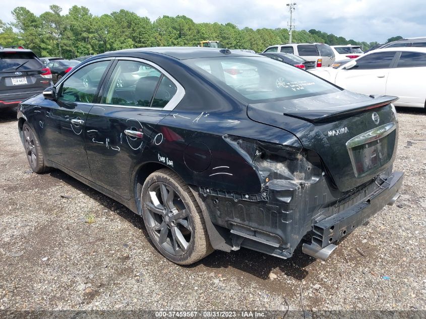 2014 NISSAN MAXIMA S/SV - 1N4AA5AP0EC912097