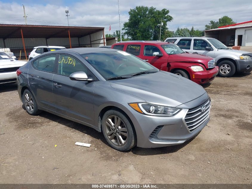 2017 HYUNDAI ELANTRA SE - KMHD84LF2HU396000