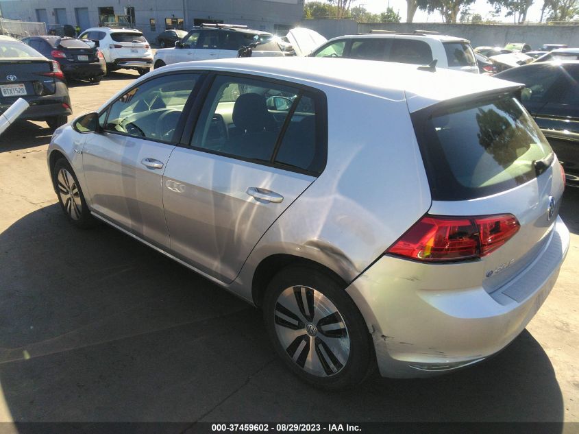 2016 VOLKSWAGEN E-GOLF SE - WVWKP7AU5GW909616
