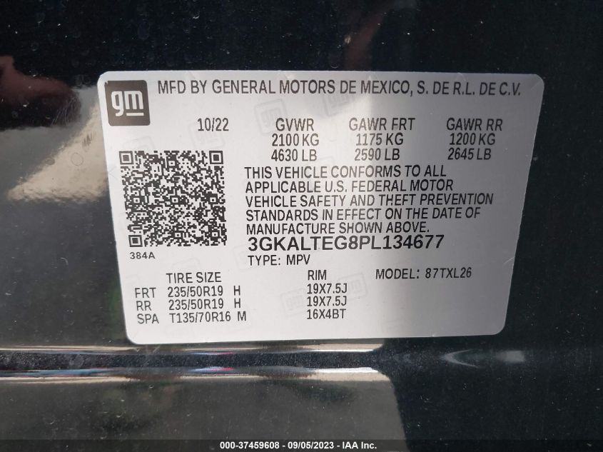 2023 GMC TERRAIN SLE - 3GKALTEG8PL134677